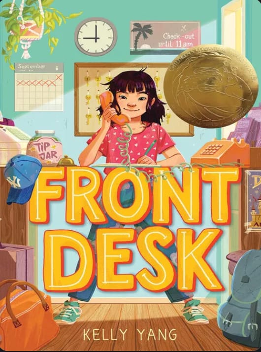 Front desk by Kelly Yang ⭐️⭐️⭐️⭐️